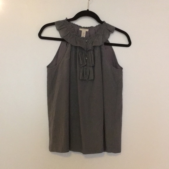 J. Crew Gray Top - Picture 1 of 4